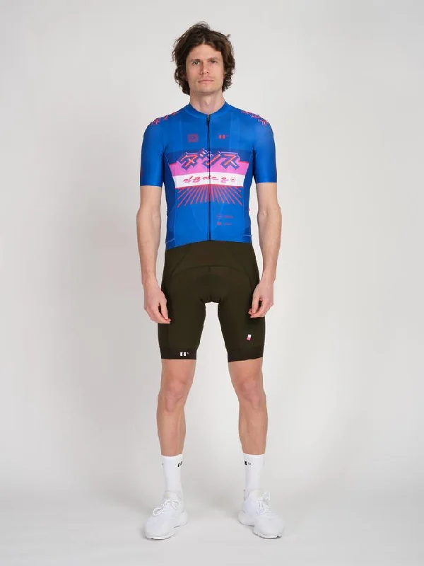 DANSU JERSEY ELECTRIC BLUE Long Sleeve Jersey Tee