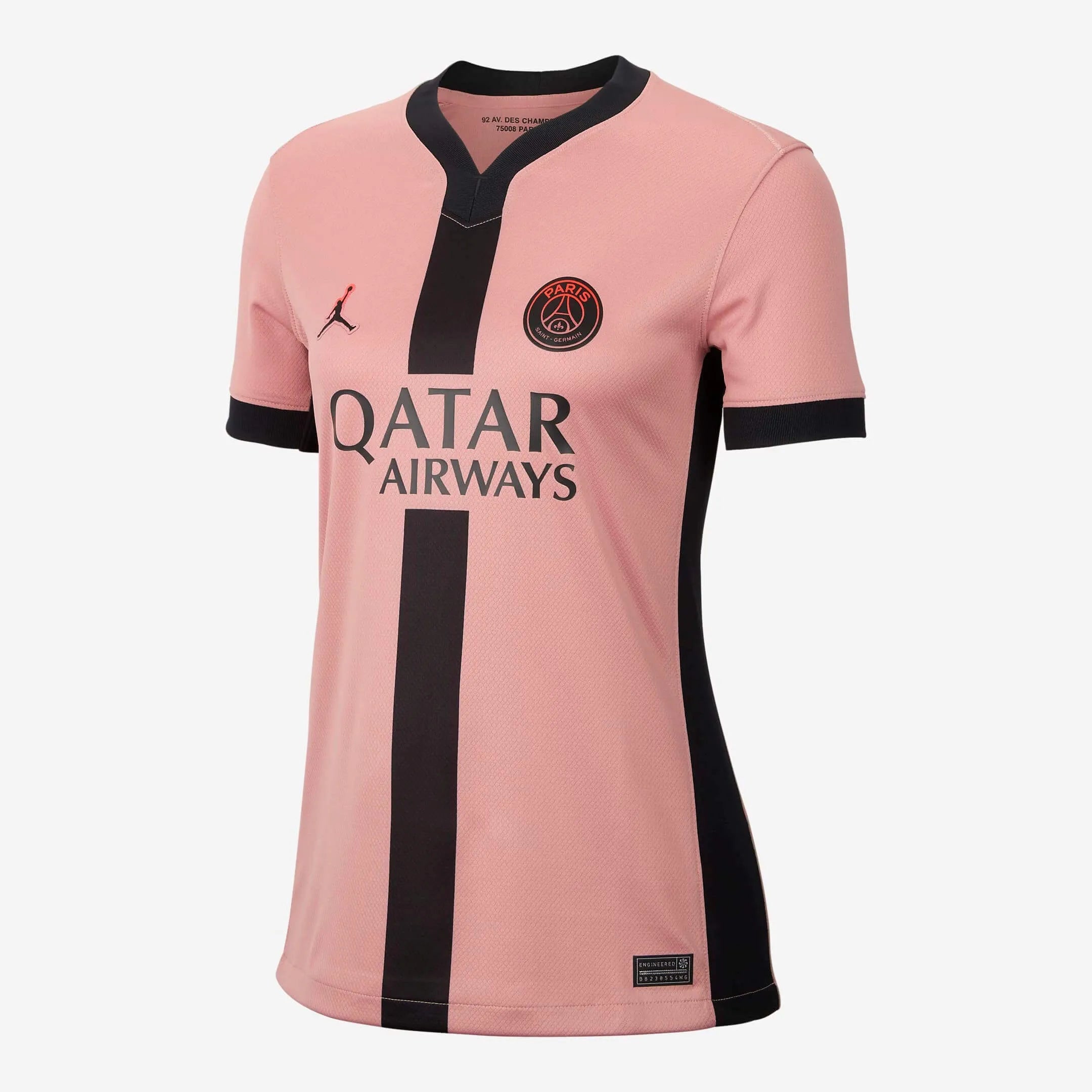 Jordan 2024-25 PSG Women's Stadium Third Jersey Stylish Jersey Top