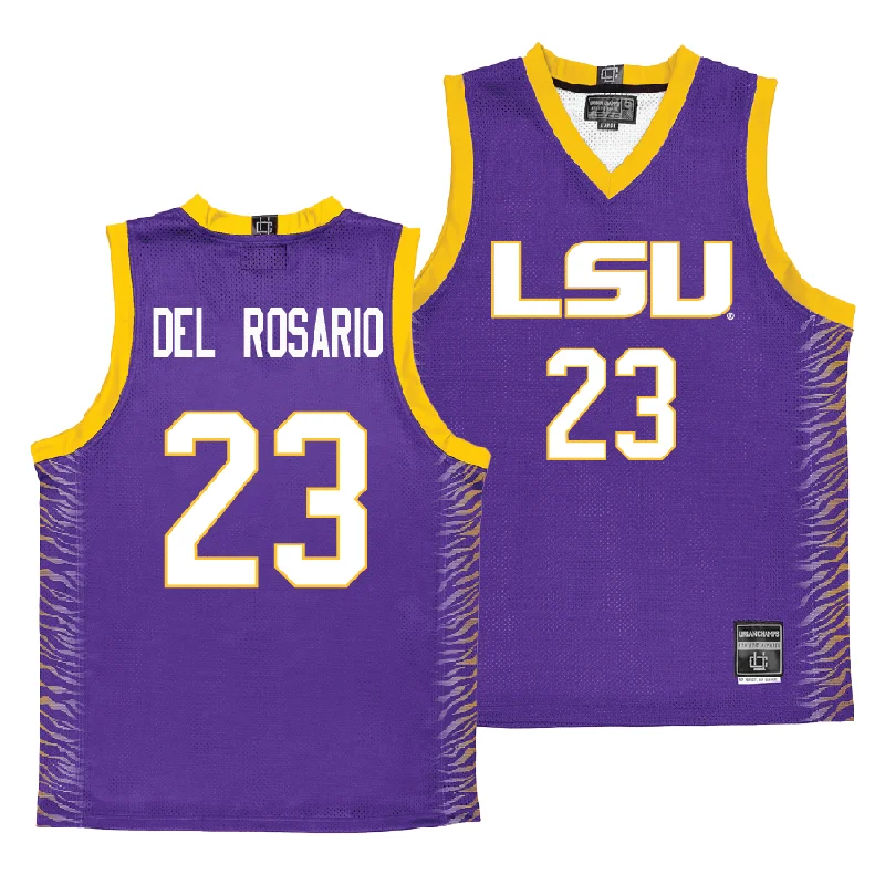 LSU Women's Basketball Jersey  - Aalyah Del Rosario Fashion Jersey Blouse