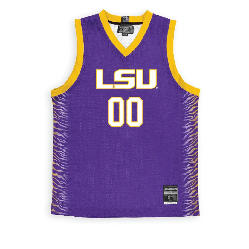 LSU Women's Basketball Purple Jersey - Alisa Williams Travel Jersey Tee