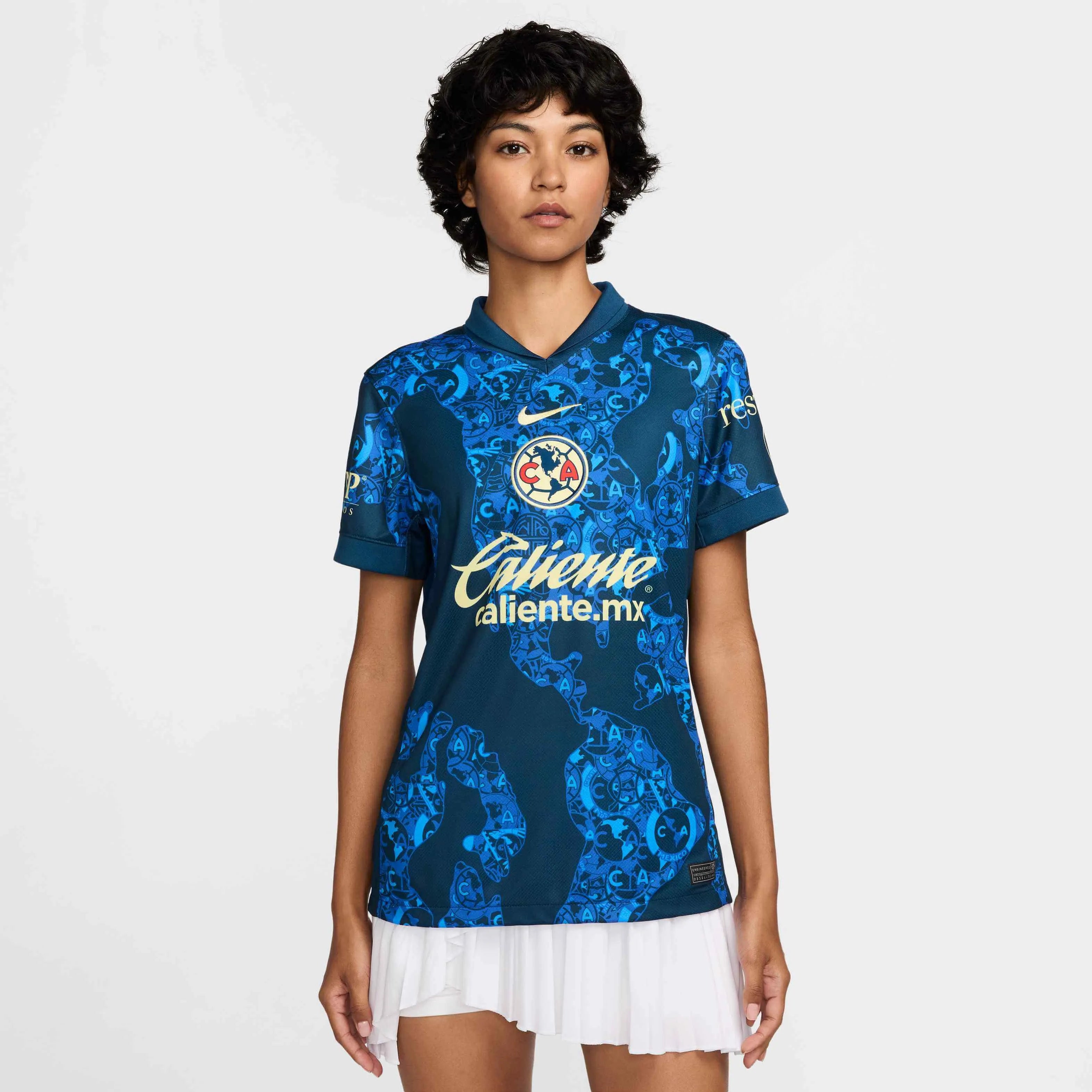 Nike 2024-25 Club America Women's Stadium Away Jersey Branded Jersey Tee