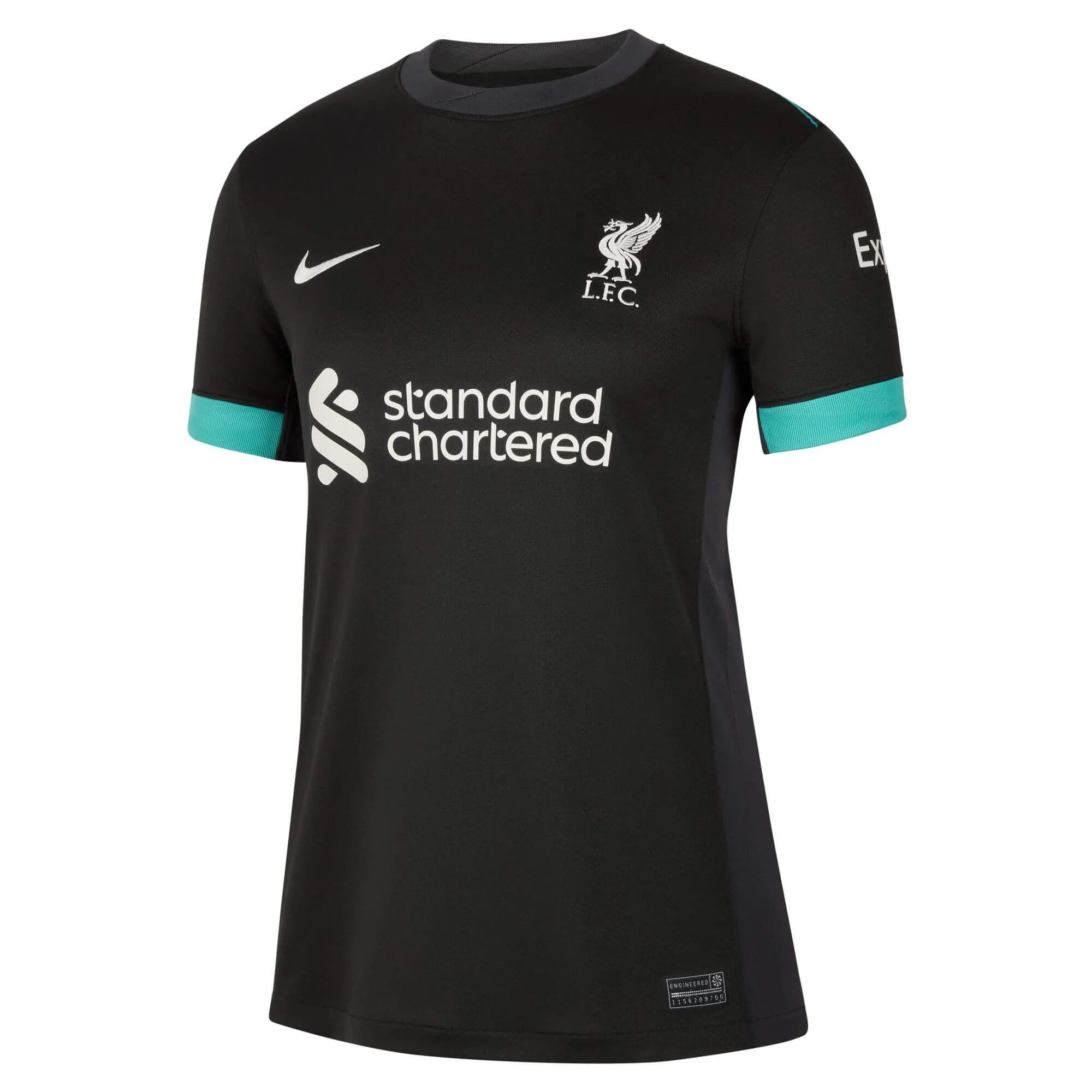 Nike 2024-25 Liverpool Women's Stadium Away Jersey Round Neck Jersey Tee