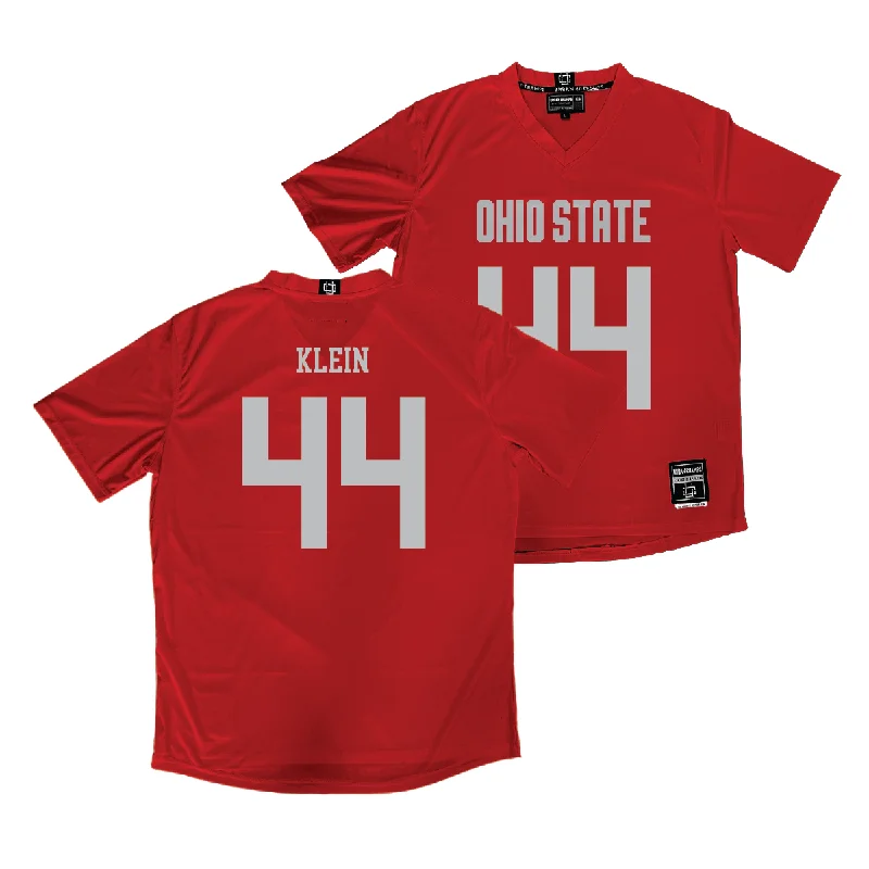 Ohio State Women's Lacrosse Red Jersey - Sarah Klein Organic Jersey Tee