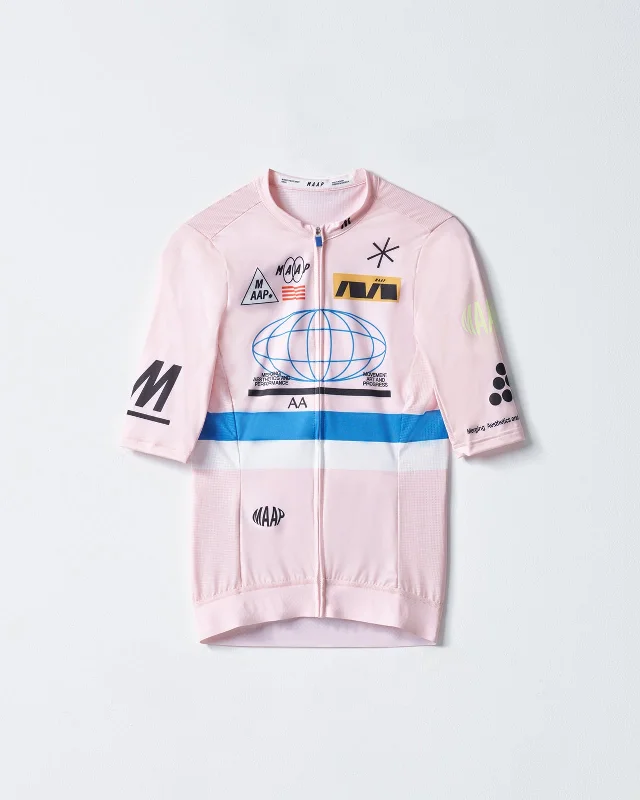 Women's Axis Pro Jersey - Pale Pink Business Jersey Tee