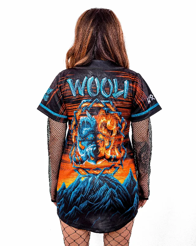 Wooli Duality Baseball Jersey Boat Neck Jersey Shirt