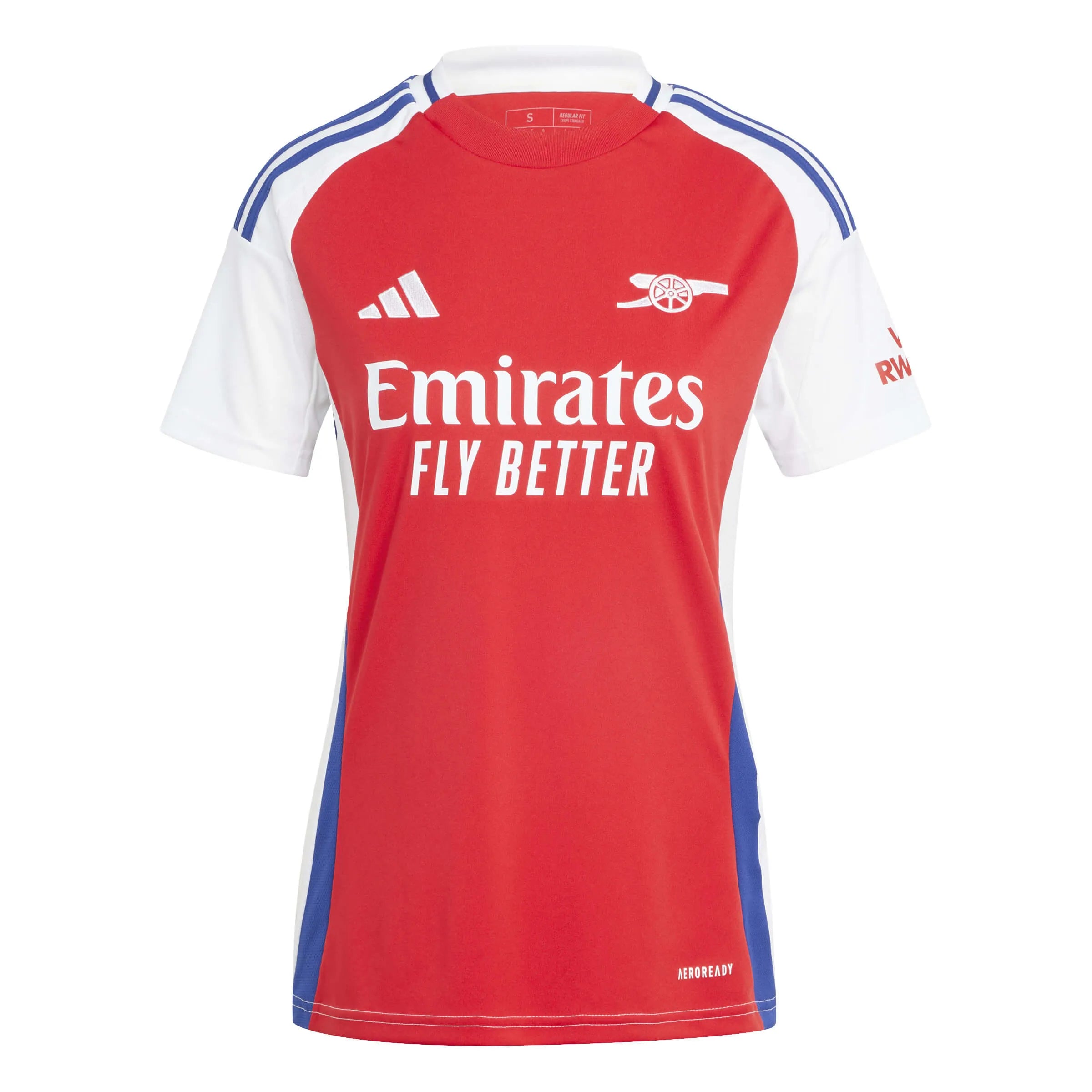 adidas 2024-25 Arsenal Women's Stadium Home Jersey Branded Jersey Tee