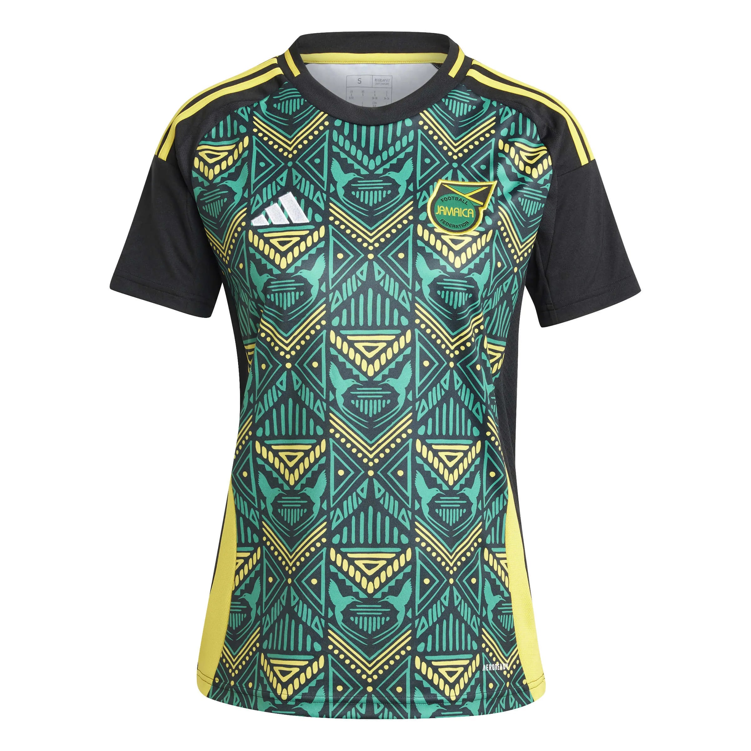 adidas 2024-25 Jamaica Women's Stadium Away Jersey Glamorous Jersey Tee