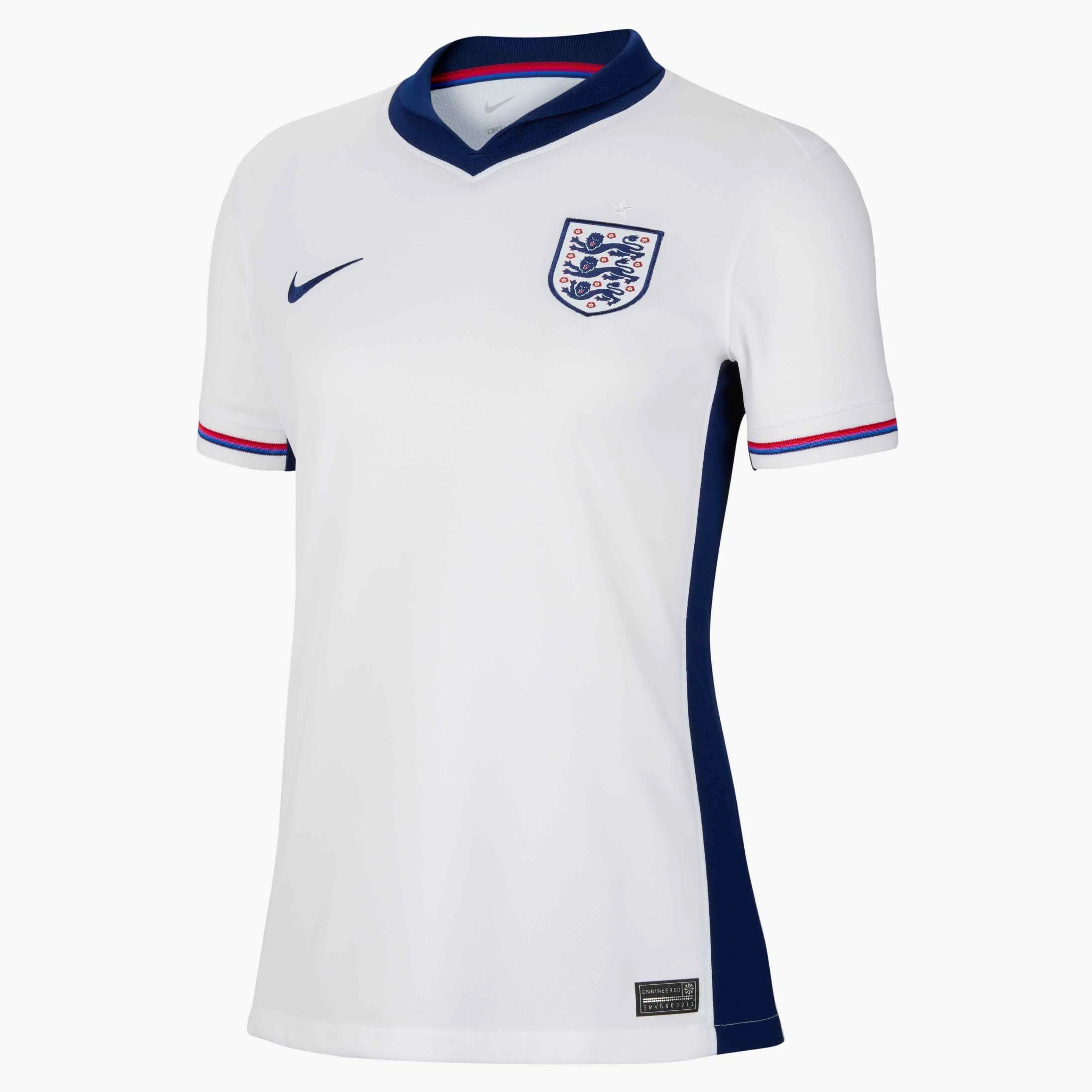 Nike 2024-25 England Women's Stadium Home Jersey Seasonal Jersey Tee