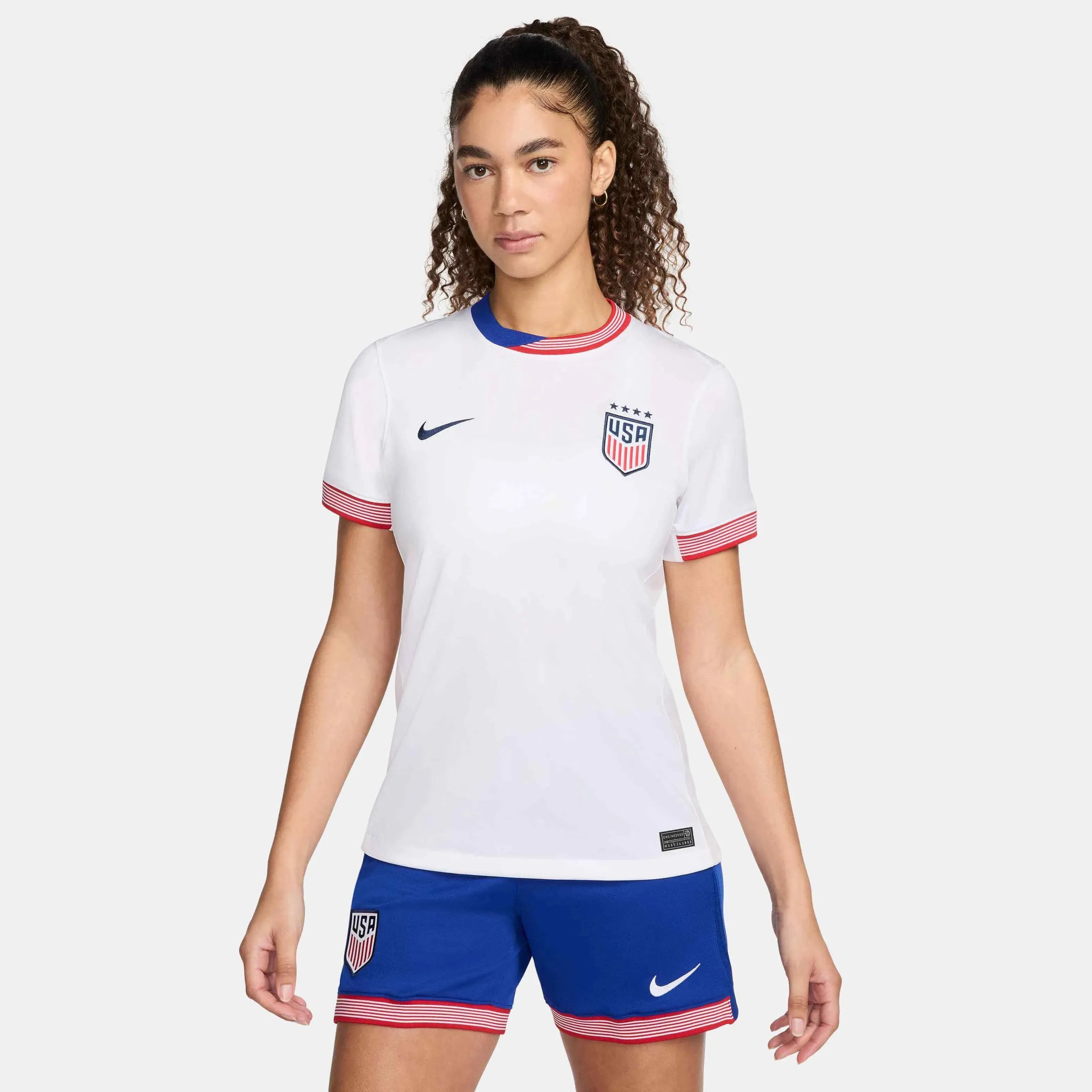 Nike 2024-25 USA Women's Stadium Home Jersey Festive Jersey Tee