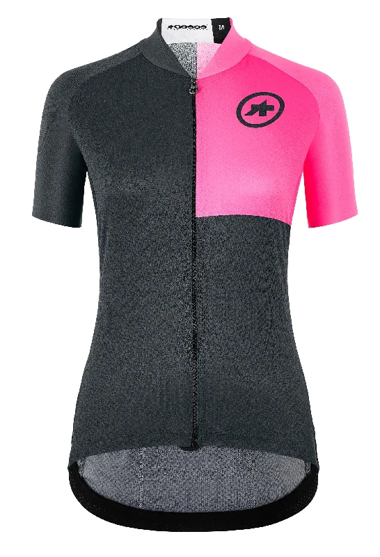 UMA GT Women's Jersey C2 EVO Stahlstern - Fluo Pink Navy Blue Jersey Tee