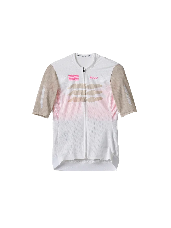 Women's Eclipse Pro Air Jersey 2.0 - White Beige Jersey Tee