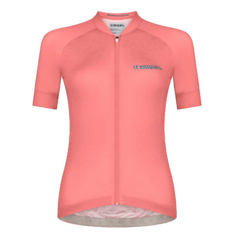 Women's Jersey | TEMPO Salmon Dark Color Jersey Shirt